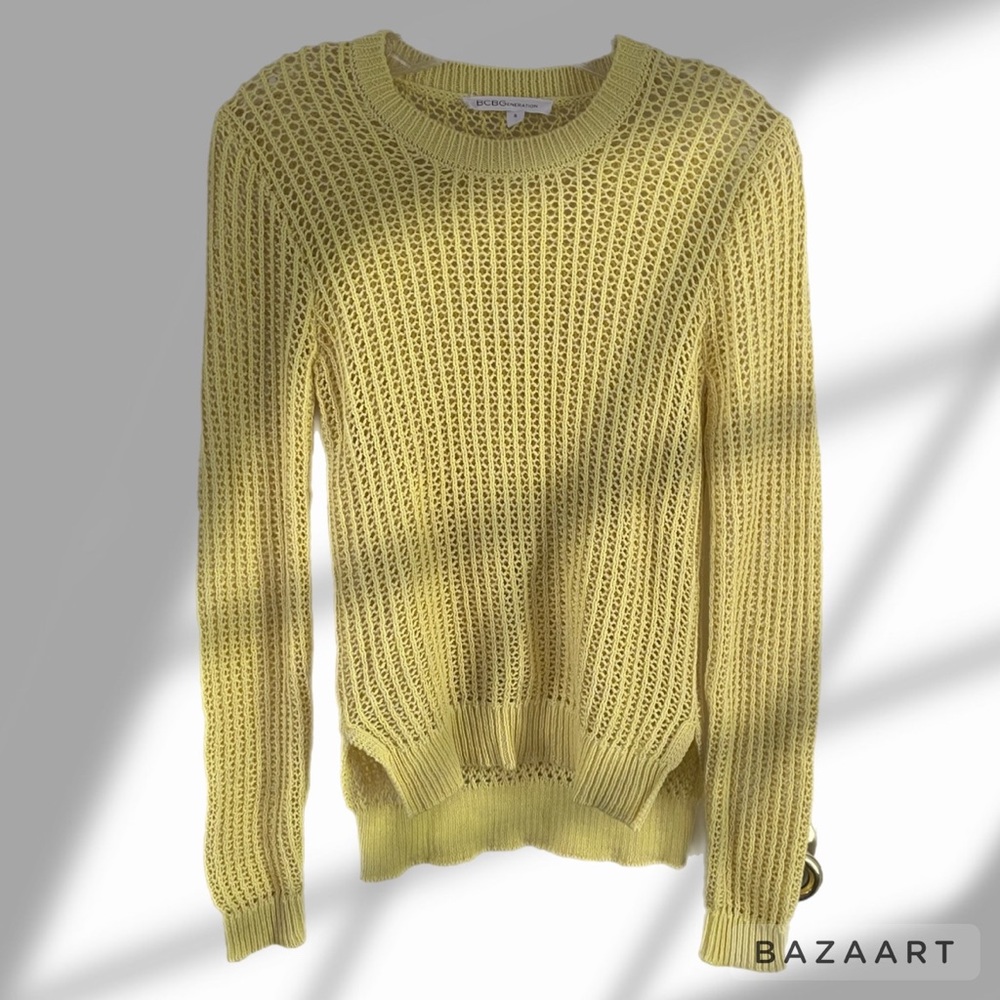 Cute neon sweater, breathable!